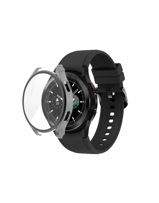 Newface Watch 5 44mm Wall Camlı Kasa Ekran Koruyucu - Uzay Grisi