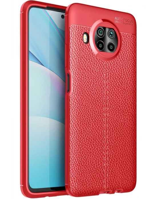 Newface Xiaomi Mi 10T Lite Kılıf Auto Focus Kapak - Kırmızı