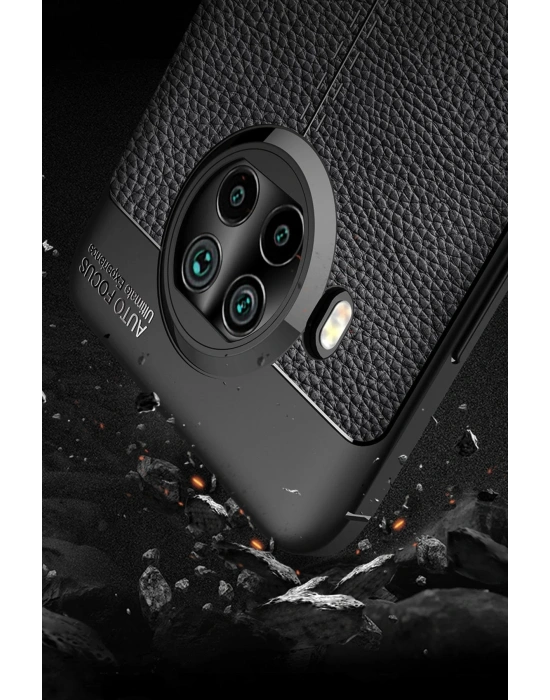 Newface Xiaomi Mi 10T Lite Kılıf Auto Focus Kapak - Siyah