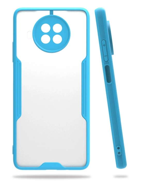 Newface Xiaomi Mi 10T Lite Kılıf Platin Silikon - Mavi