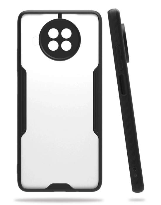 Newface Xiaomi Mi 10T Lite Kılıf Platin Silikon - Siyah