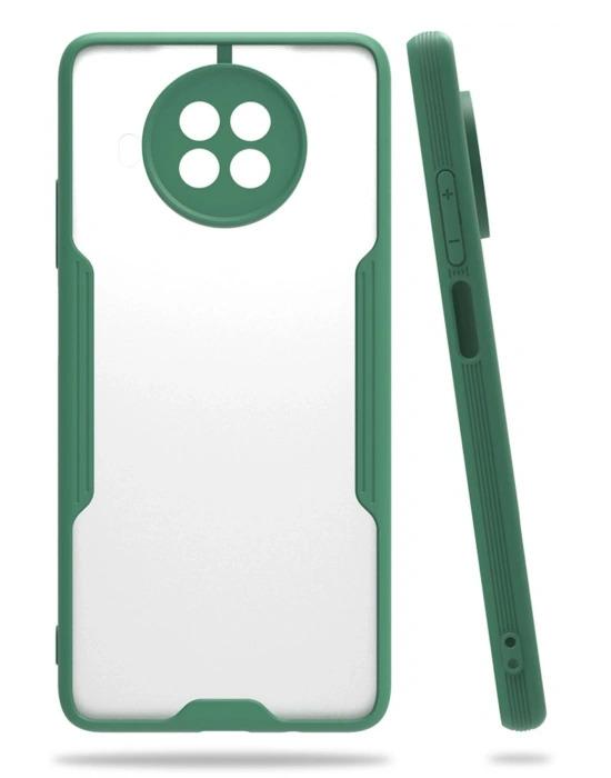 Newface Xiaomi Mi 10T Lite Kılıf Platin Silikon - Yeşil