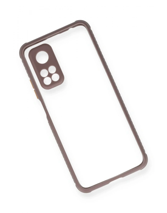 Newface Xiaomi Mi 10T Pro Kılıf Miami Şeffaf Silikon - Açık Mor