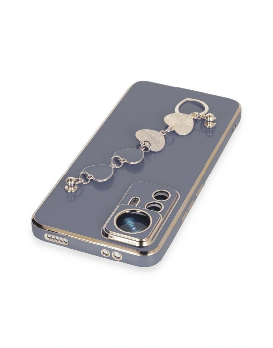 Newface Xiaomi Mi 12T Pro Kılıf Esila Silikon - Gri