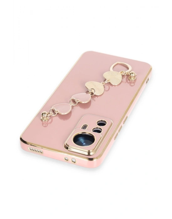 Newface Xiaomi Mi 12T Pro Kılıf Esila Silikon - Pudra