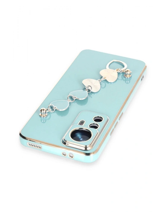 Newface Xiaomi Mi 12T Pro Kılıf Esila Silikon - Su Yeşili