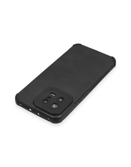 Newface Xiaomi Mi 13 Kılıf Loop Deri Silikon - Siyah