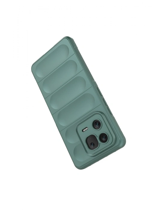 Newface Xiaomi Mi 13 Kılıf Optimum Silikon - Koyu Yeşil