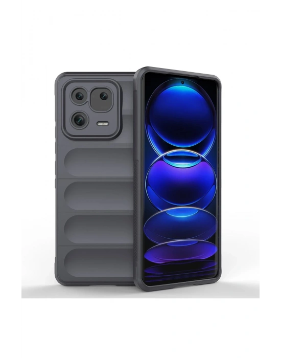 Newface Xiaomi Mi 13 Kılıf Optimum Silikon - Siyah