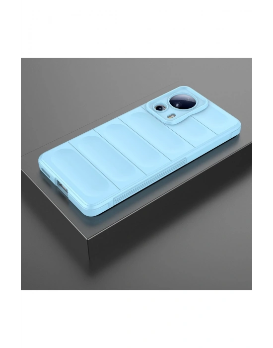 Newface Xiaomi Mi 13 Lite Kılıf Optimum Silikon - Sky Blue