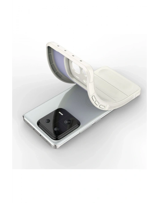 Newface Xiaomi Mi 13 Pro Kılıf Optimum Silikon - Krem