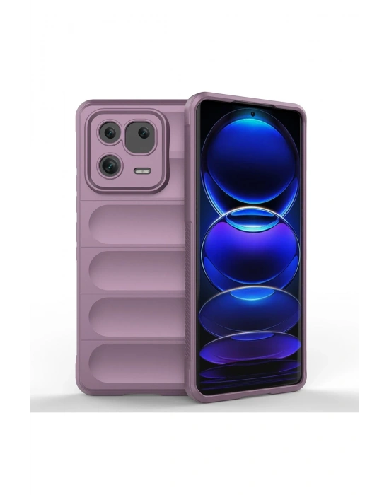 Newface Xiaomi Mi 13 Pro Kılıf Optimum Silikon - Mor