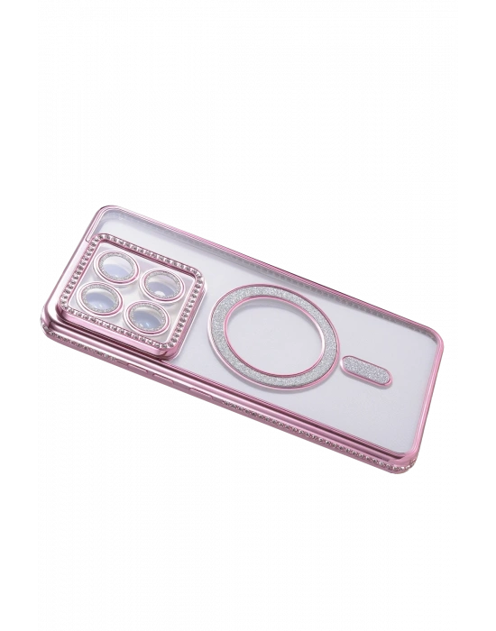 Newface Xiaomi Mi 14T Pro Joke Simli Magneticsafe Kılıf - Pembe