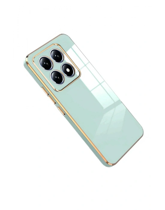 Newface Xiaomi Mi 14T Pro Volet Silikon - Açık Yeşil