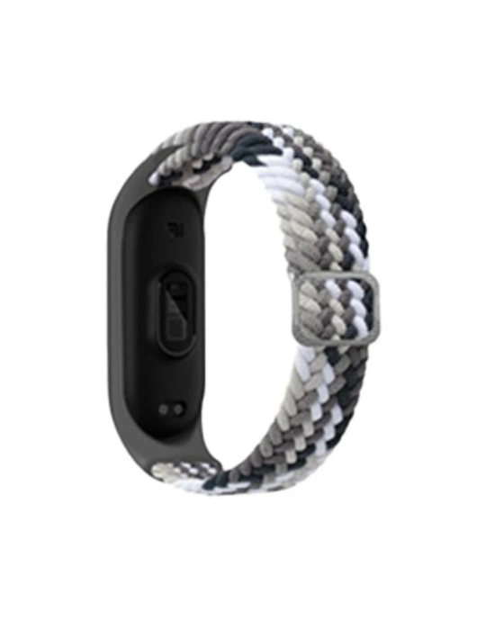 Newface Xiaomi Mi Band 4 Star Kordon - Gri-Siyah