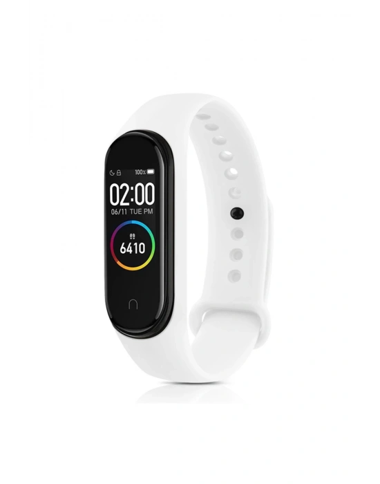 Newface Xiaomi Mi Band 6 Klasik Kordon - Beyaz
