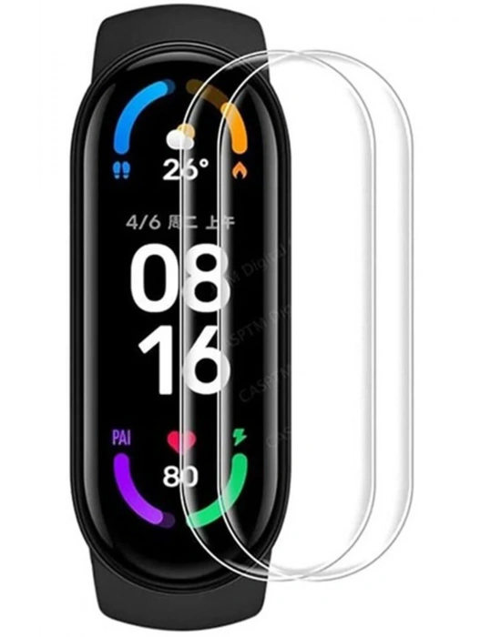 Newface Xiaomi Mi Band 7 Polymer Nano Ekran Koruyucu - Şeffaf