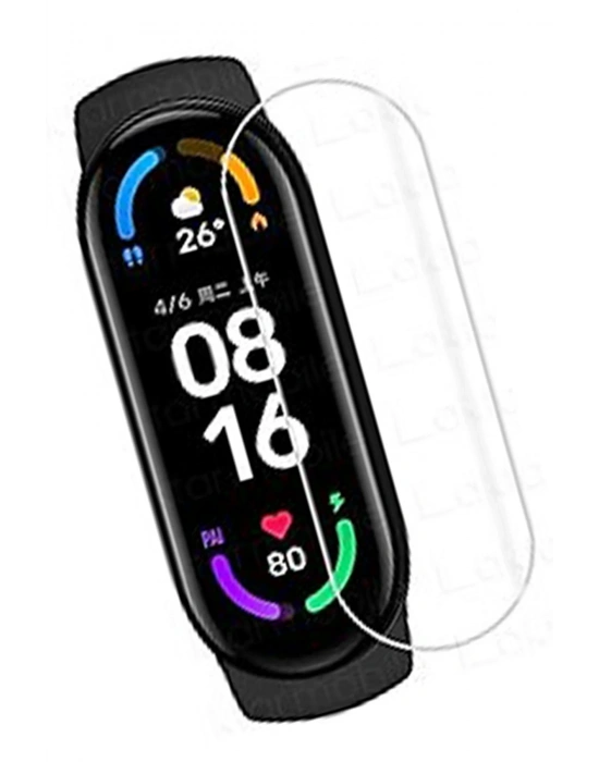 Newface Xiaomi Mi Band 8 Polymer Nano Ekran Koruyucu - Şeffaf