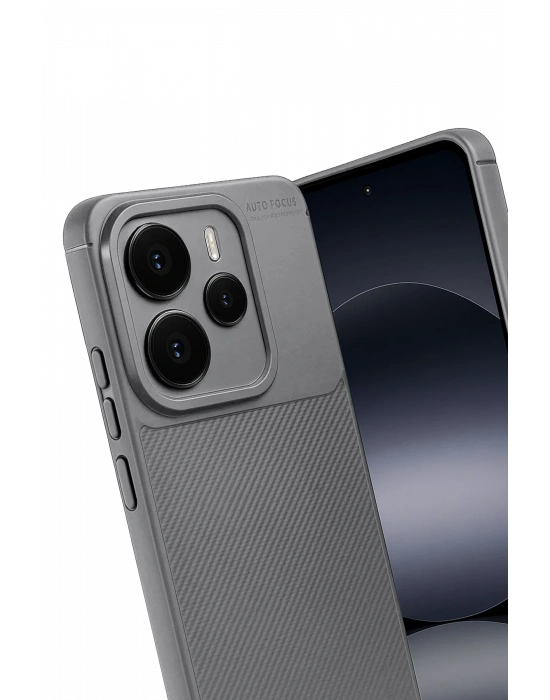 Newface Xiaomi Note 14 5G Auto Focus Karbon Kapak - Gri