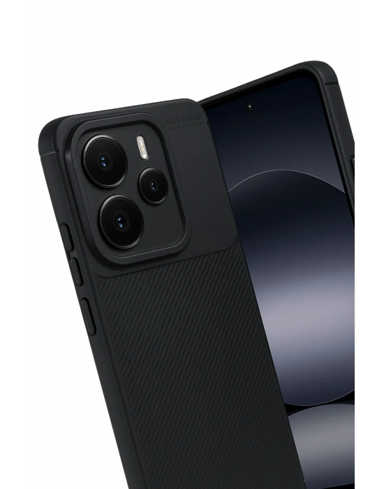 Newface Xiaomi Note 14 5G Auto Focus Karbon Kapak - Siyah