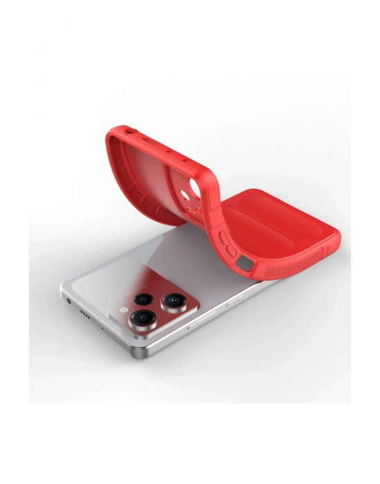 Newface Xiaomi Poco X5 5G Kılıf Optimum Silikon - Kırmızı