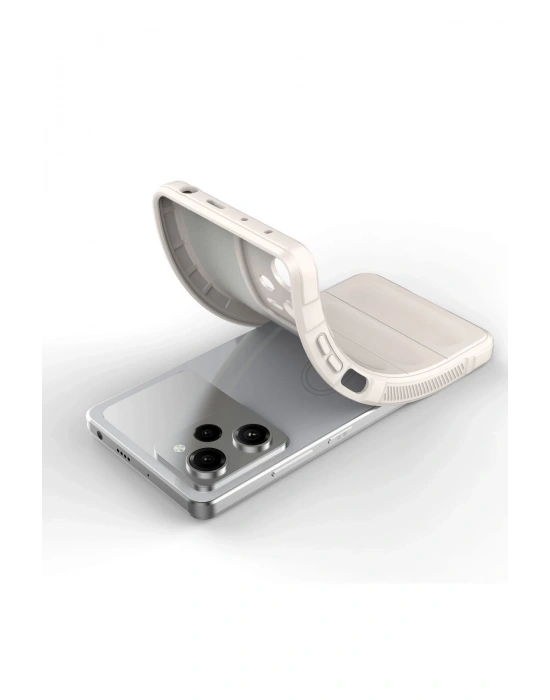 Newface Xiaomi Poco X5 5G Kılıf Optimum Silikon - Krem