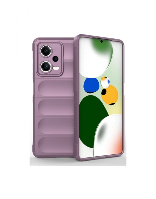 Newface Xiaomi Poco X5 5G Kılıf Optimum Silikon - Mor