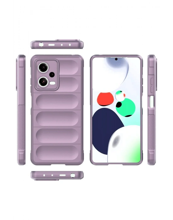 Newface Xiaomi Poco X5 5G Kılıf Optimum Silikon - Mor