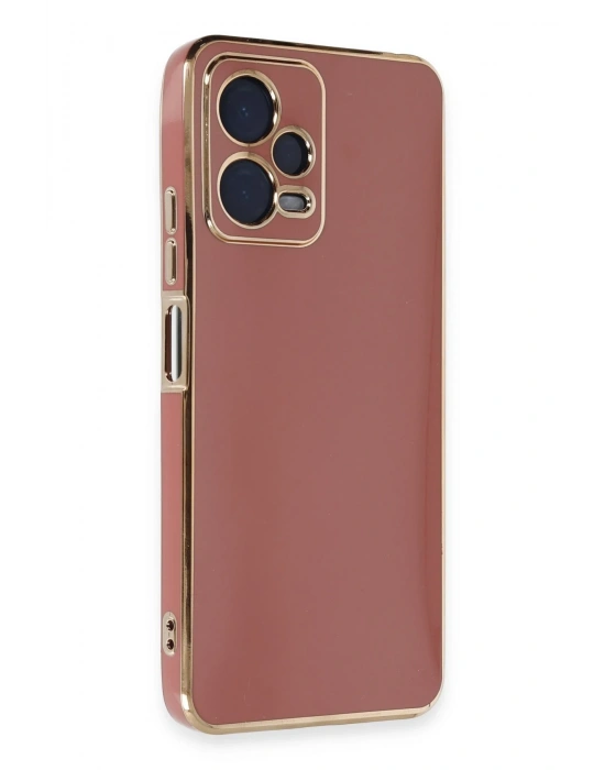 Newface Xiaomi Poco X5 5G Kılıf Volet Silikon - Kırmızı