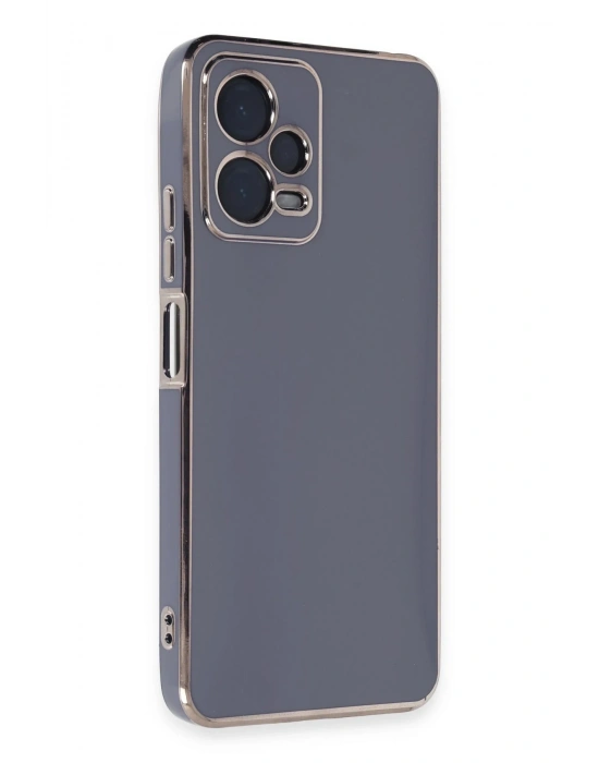 Newface Xiaomi Poco X5 5G Kılıf Volet Silikon - Mavi