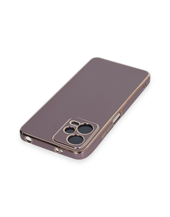 Newface Xiaomi Poco X5 5G Kılıf Volet Silikon - Mor