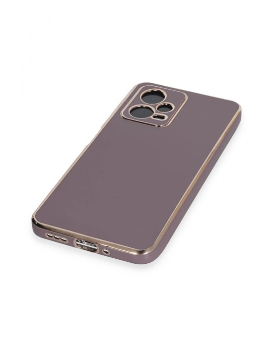 Newface Xiaomi Poco X5 5G Kılıf Volet Silikon - Mor