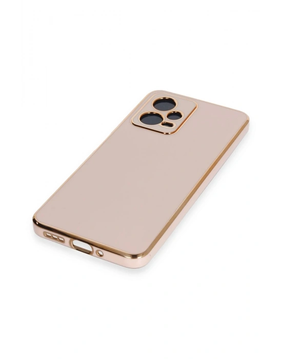 Newface Xiaomi Poco X5 5G Kılıf Volet Silikon - Pembe