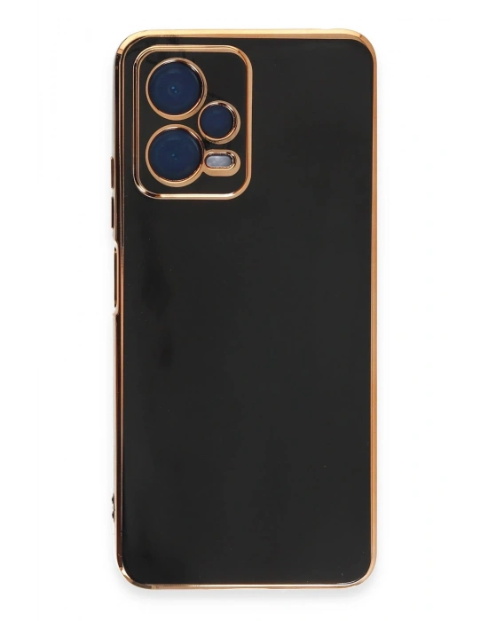 Newface Xiaomi Poco X5 5G Kılıf Volet Silikon - Siyah