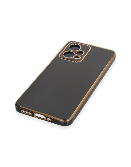 Newface Xiaomi Poco X5 5G Kılıf Volet Silikon - Siyah