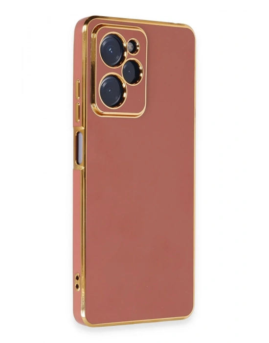 Newface Xiaomi Poco X5 Pro 5G Kılıf Volet Silikon - Kırmızı