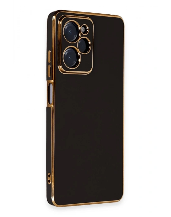 Newface Xiaomi Poco X5 Pro 5G Kılıf Volet Silikon - Siyah