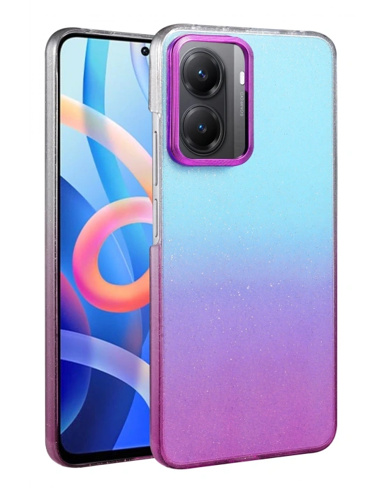 Newface Xiaomi Poco X7 Pro Glossy Kapak - Mor