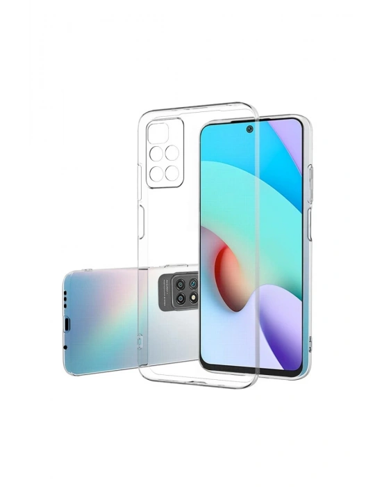 Newface Xiaomi Redmi 10 2022 Kılıf Lüx Şeffaf Silikon