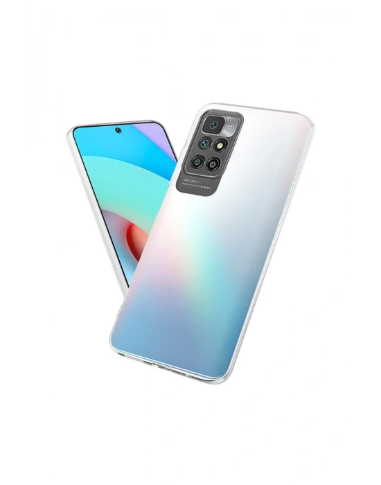 Newface Xiaomi Redmi 10 2022 Kılıf Lüx Şeffaf Silikon