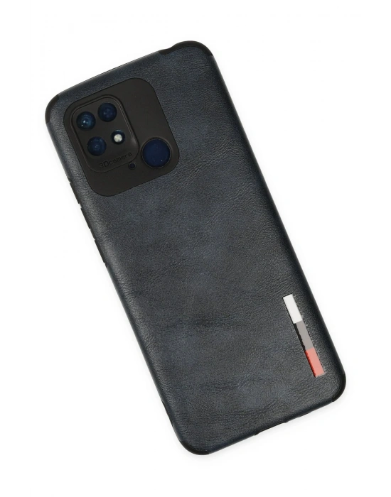 Newface Xiaomi Redmi 10C Kılıf Loop Deri Silikon - Lacivert