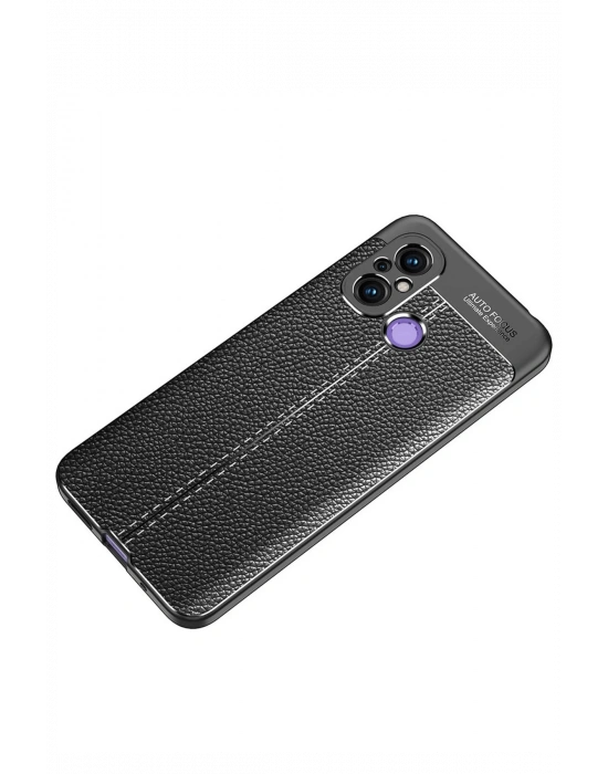 Newface Xiaomi Redmi 12C Kılıf Auto Focus Kapak - Siyah