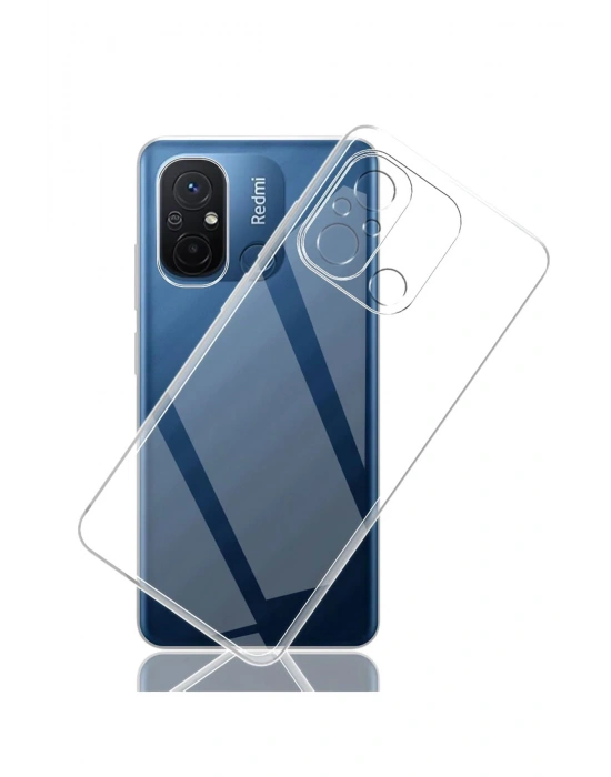 Newface Xiaomi Redmi 12C Kılıf Lüx Şeffaf Silikon