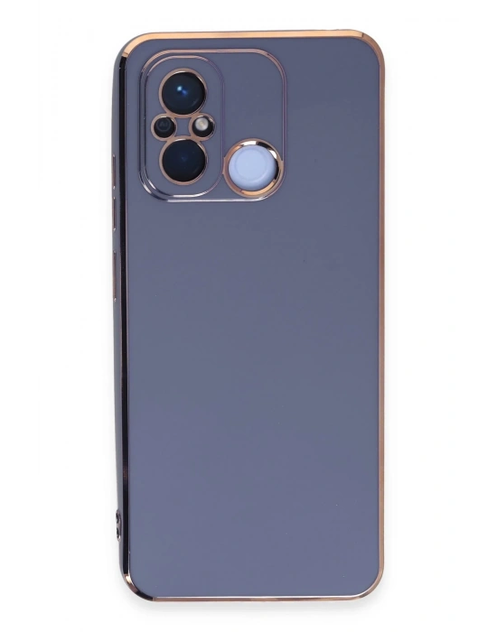 Newface Xiaomi Redmi 12C Kılıf Volet Silikon - Mavi