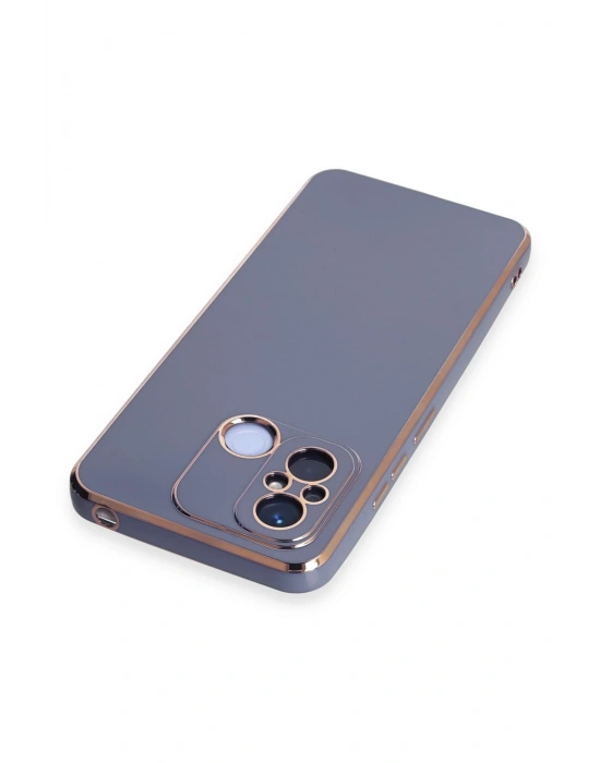 Newface Xiaomi Redmi 12C Kılıf Volet Silikon - Mavi