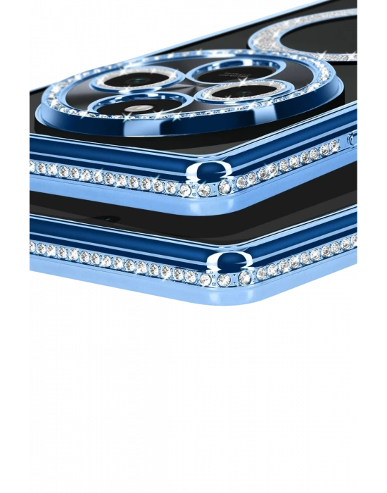 Newface Xiaomi Redmi 14C Joke Simli Magneticsafe Kılıf - Mavi