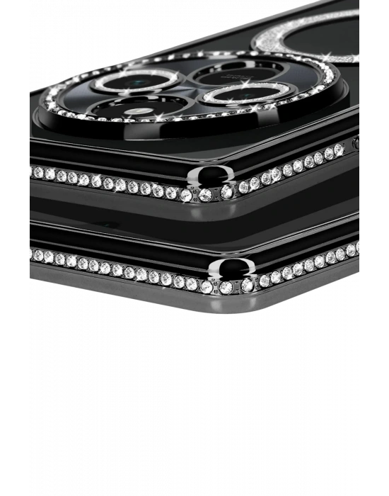 Newface Xiaomi Redmi 14C Joke Simli Magneticsafe Kılıf - Siyah