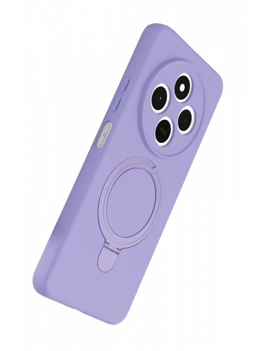 Newface Xiaomi Redmi 14C Regal Magsafe Standlı Kapak - Lila