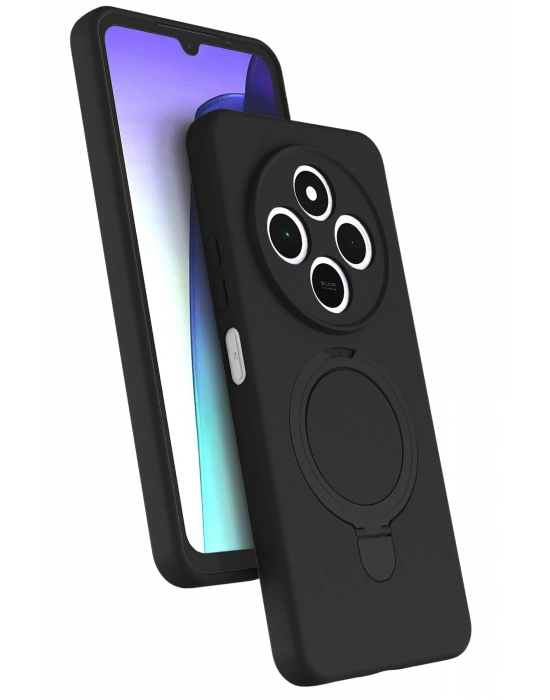 Newface Xiaomi Redmi 14C Regal Magsafe Standlı Kapak - Siyah