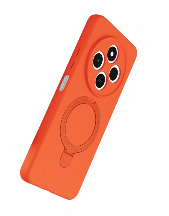 Newface Xiaomi Redmi 14C Regal Magsafe Standlı Kapak - Turuncu